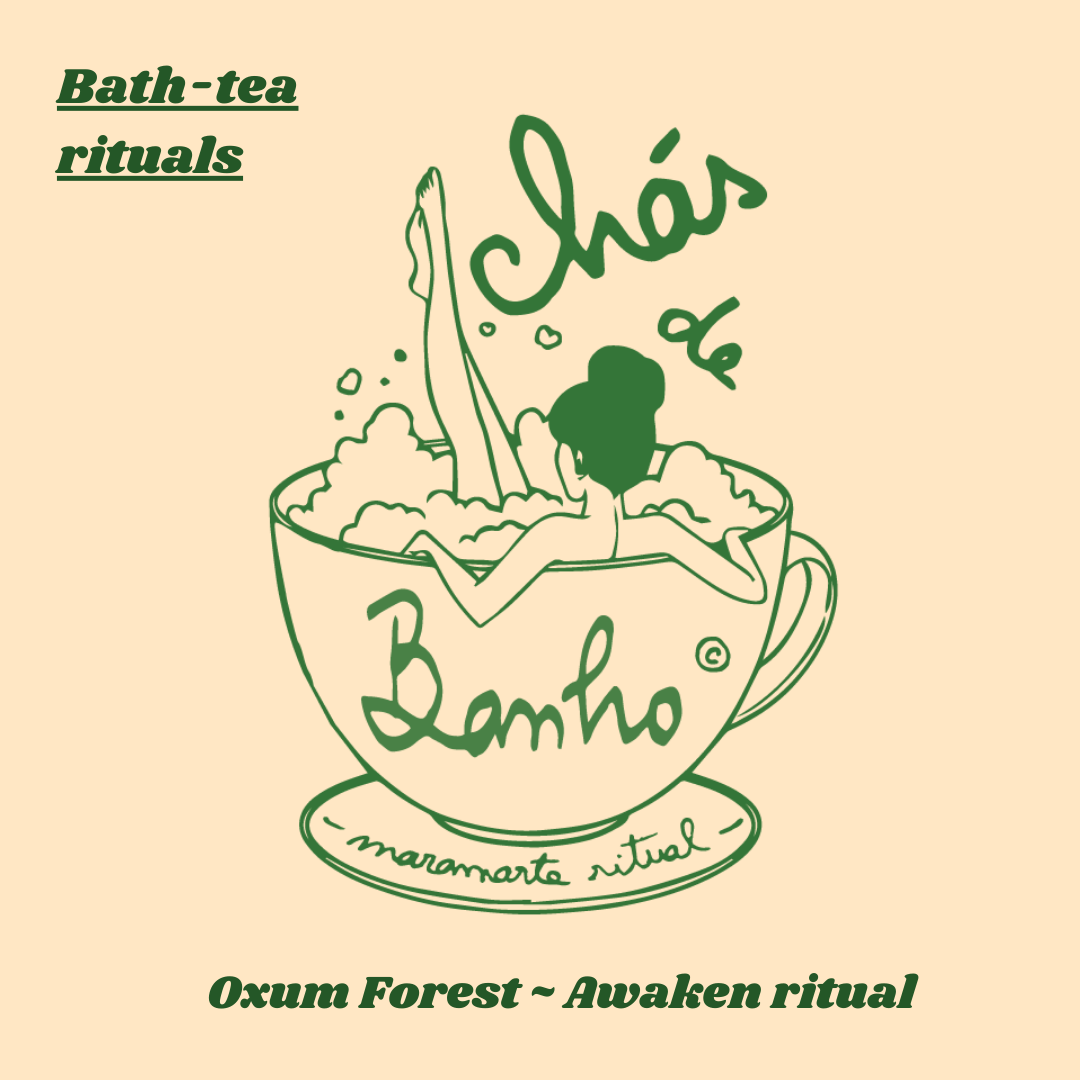 Bath-tea ritual 💚 ~ Oxum Forest