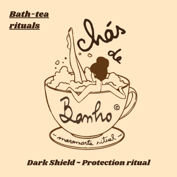 Bath-tea ritual 🤍 ~ Dark Shield